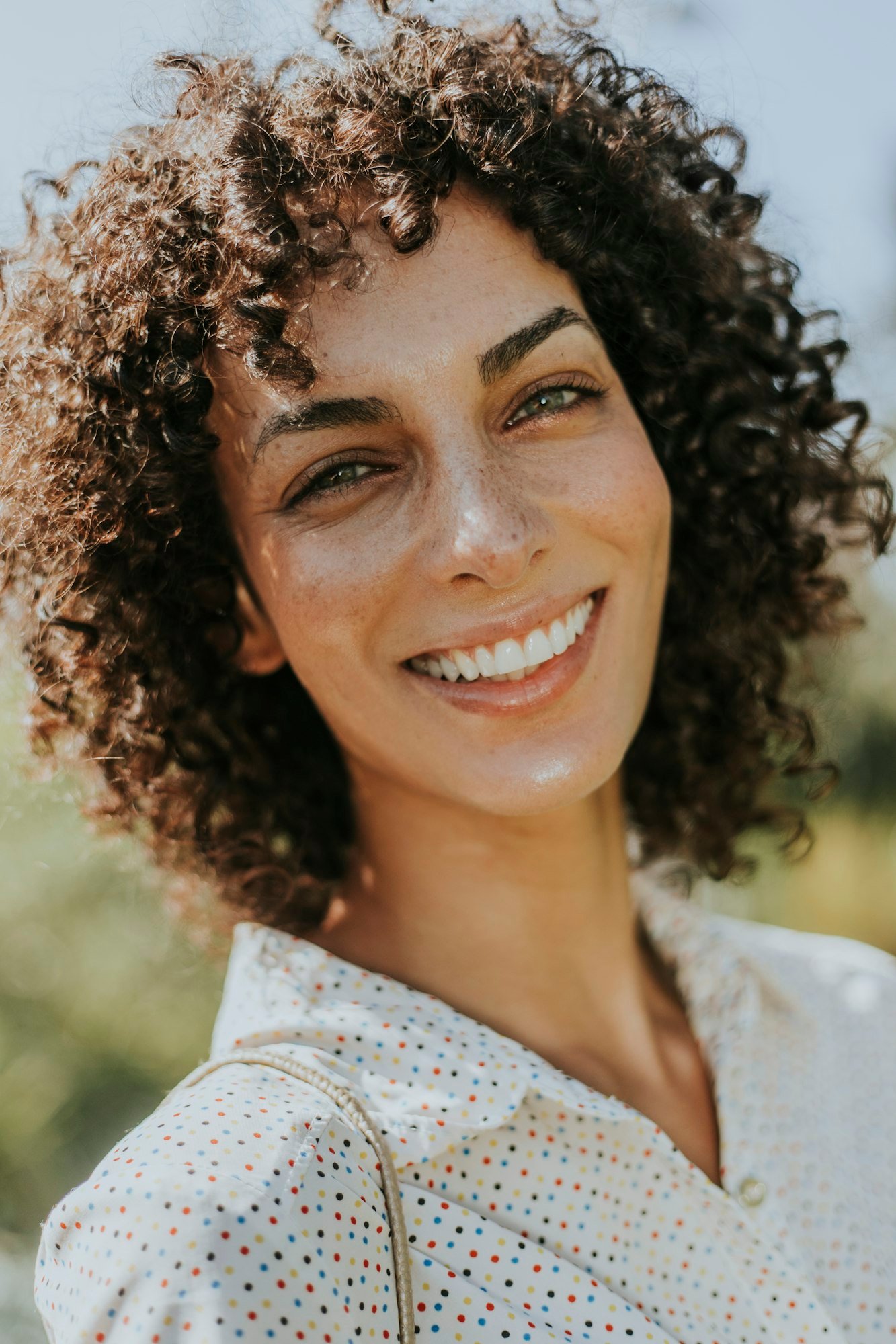 Portrait of a beautiful woman